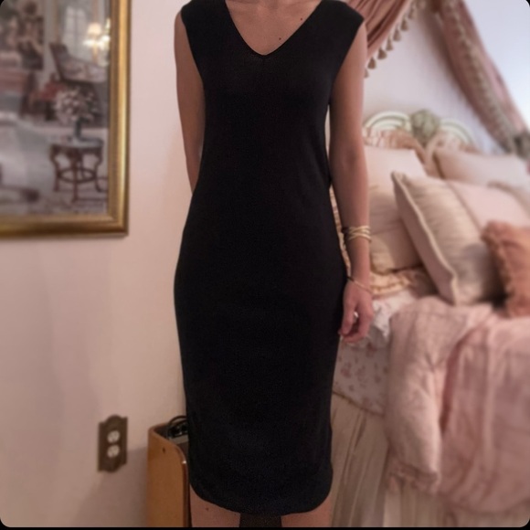 ALL SAINTS Black ERO Maxi Dress NWT - Picture 1 of 7